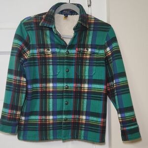 Polo by Ralph Lauren Kids Green Plaid Jacket